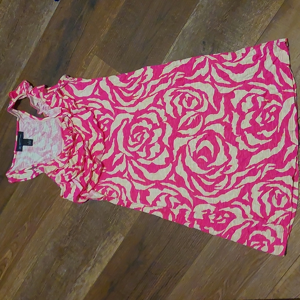 Rose patterned dress